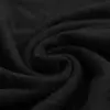 Angora Jersey Stof Zwart