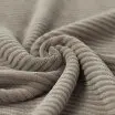 Big Knitted Corduroy Jersey Fabric Taupe - (Knitted Corduroy Jersey Fabric)