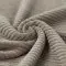 Big Knitted Corduroy Jersey Fabric Taupe - (Knitted Corduroy Jersey Fabric)