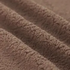 Teddy-Bear Stof Dusty Brun