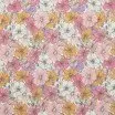 Bomuldjersey Digital Print - Blomsterblomst Lilla | Rijs Textiles Bomuldjersey Digital Print - Blomsterblomst Lilla - (Bomuldjersey Digitaltryk)