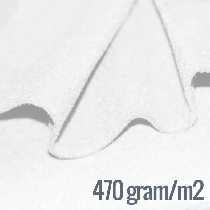 Taschenfilz 3mm Weiß - (Filzstoffe Für Taschen (Meterware))