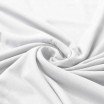 Bambus Jerseystoff Weiß  - (Bambus Jersey Stoffe)