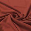 Bamboo Jersey Fabric Rust  - (Jersey Fabrics)