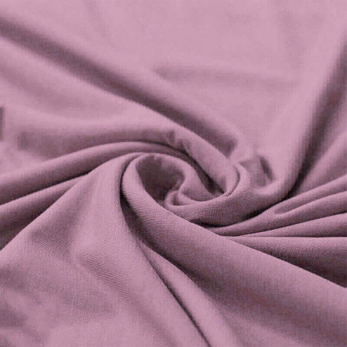 Bamboo Jersey Fabric Old Lilac - (Jersey Fabrics)