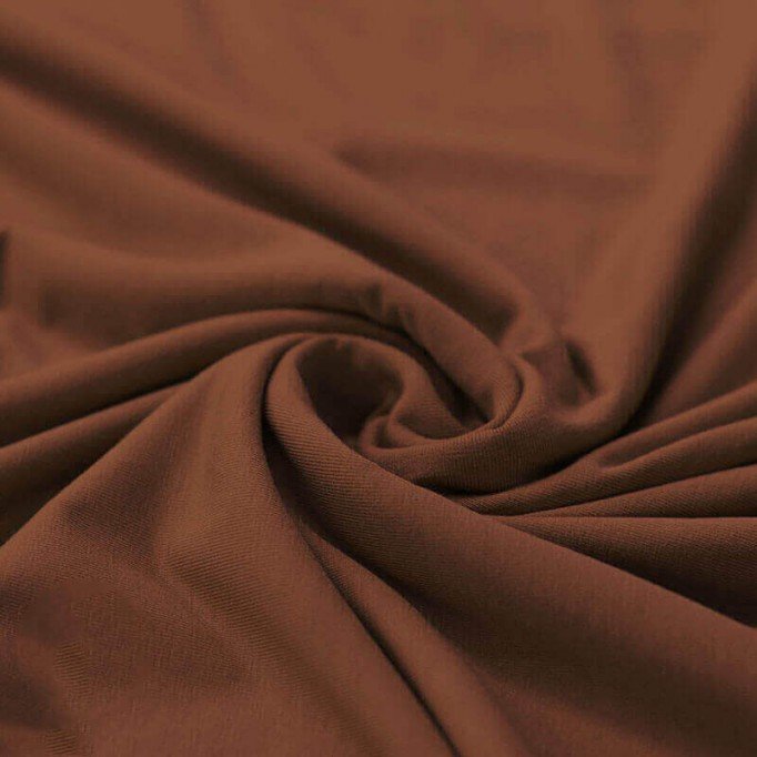Bamboo Jersey Fabric Light Brown - (Jersey Fabrics)
