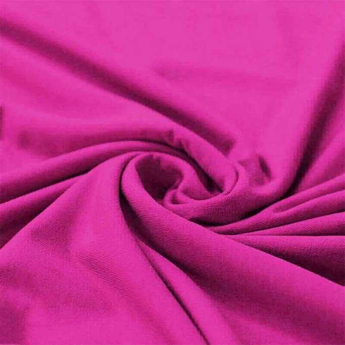 Bamboo Jersey Fabric Fuchsia - (Jersey Fabrics)