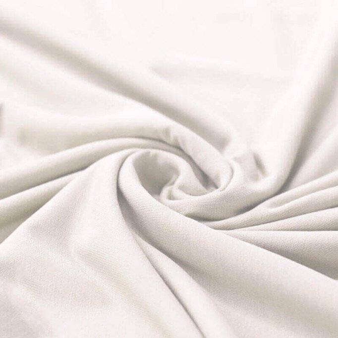 Bamboo Jersey Fabric Ecru - (Bamboo Jersey Fabrics)