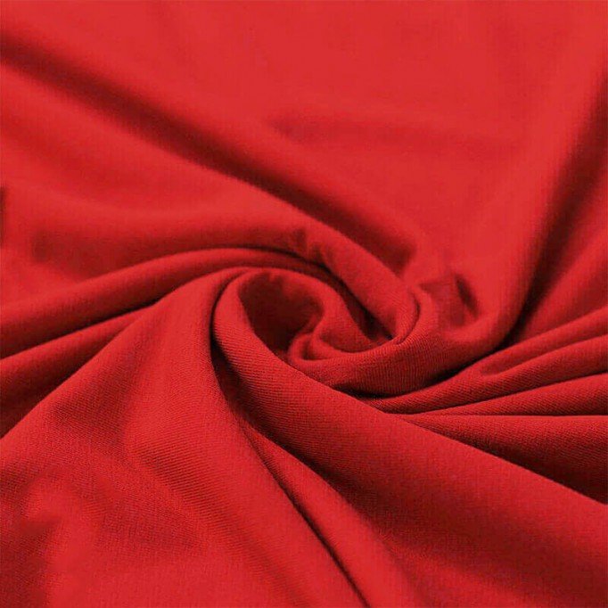 Bamboo Jersey Fabric Dark Red - (Jersey Fabrics)
