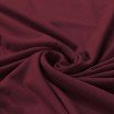 Bambus Jerseystoff Bordeaux - (Jersey Stoffe)