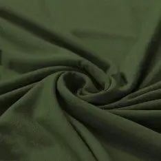 Bambus Jerseystoff Armeegrün