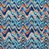 Digitale Print Bamboe Jersey - Geometrie Golven