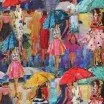 Tessuto Jersey Di Bambù Digitale - Signore Della Moda Francese - (Tessuto Jersey Stampato)