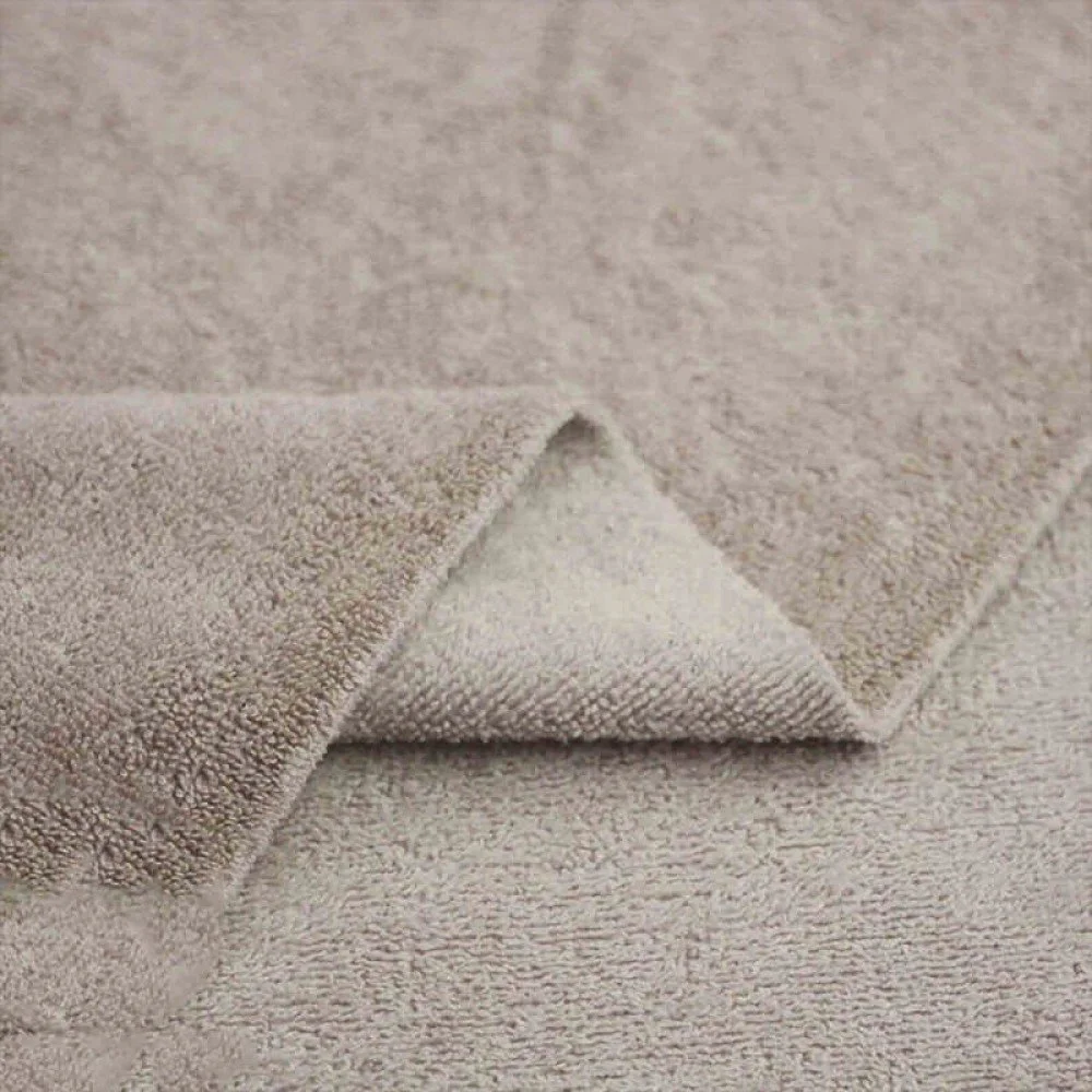 Tessuto Spugna Di Bambù (Doppio Tocco) Beige Scuro