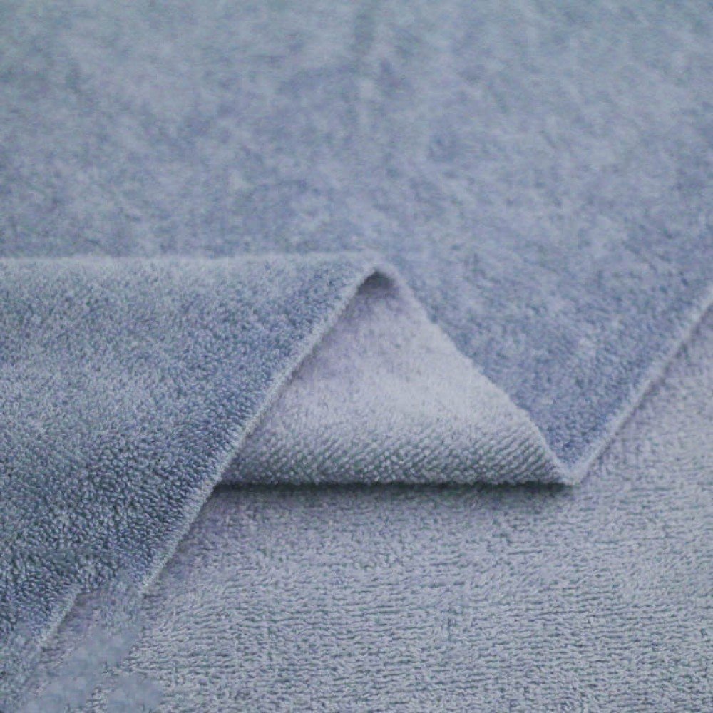Tissu Eponge De Bambou (Double Face) Jeans Clair Tissu Eponge De Bambou (Double Face) Jeans Clair