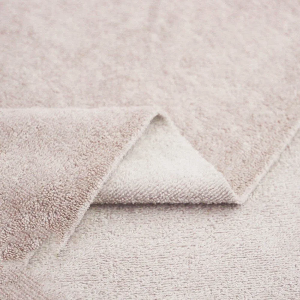 Tessuto Spugna Di Bambù (Doppio Tocco) Beige Chiaro