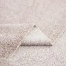 Double Touch Bamboo Terry Fabric Light Beige