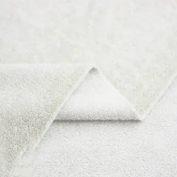 Bamboe Velvet Badstof Ecru Bamboe Velvet Badstof Ecru