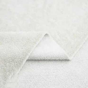 Tissu Eponge De Bambou (Double Face) Écru - (Tissu Éponge Coton )