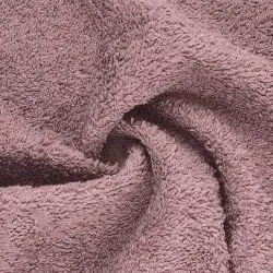 Bambus Frotteestoff Alt Rosa