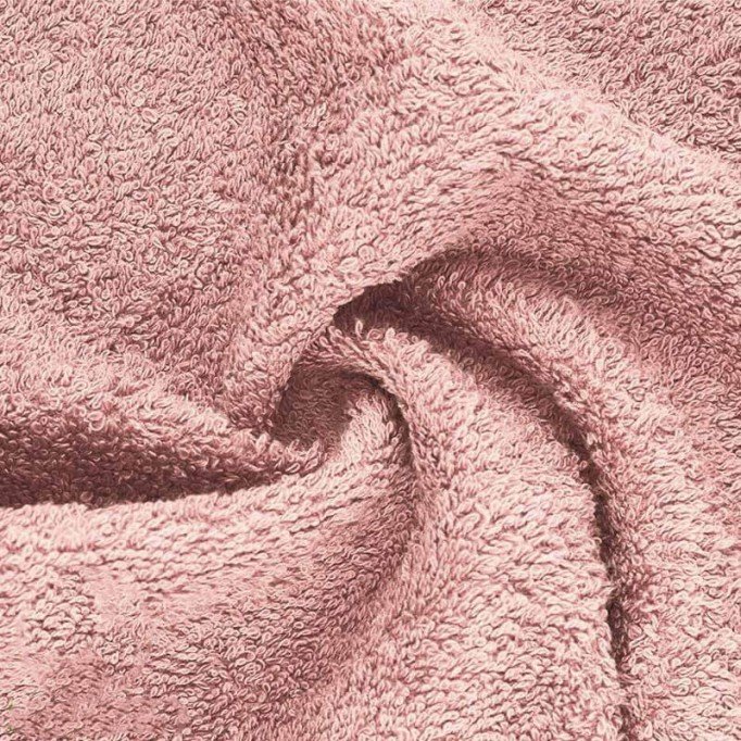 Bambus Frotteestoff Nude Rosa - (Frotteestoffe Baumwolle)