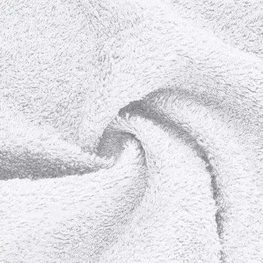 Bambus Frotteestoff Weiß Bambus Frotteestoff Weiß - (Frotteestoffe Baumwolle)