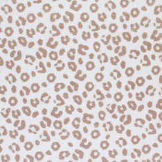 Tessuto Spugna Stretch - Leopardato