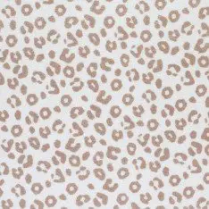 Stretch Frottee Stoff - Leopardenmuster  Stretch Frottee Stoff - Leopardenmuster