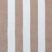 Stretch Badstof - Lengtestreep 4CM x 4CM Cacao  - (Stretch Badstof)