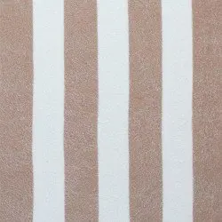 Stretch Badstof - Lengtestreep 4CM x 4CM Cacao  Stretch Badstof - Lengtestreep 4CM x 4CM Cacao