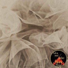 Tulle Netting Dark Beige 300CM Wide