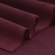 Tessuto Cappotto Stretch (Flanella Spazzolata) Bordeaux