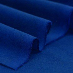 Stretch Coat Fabric (Flannel Brush) Cobalt