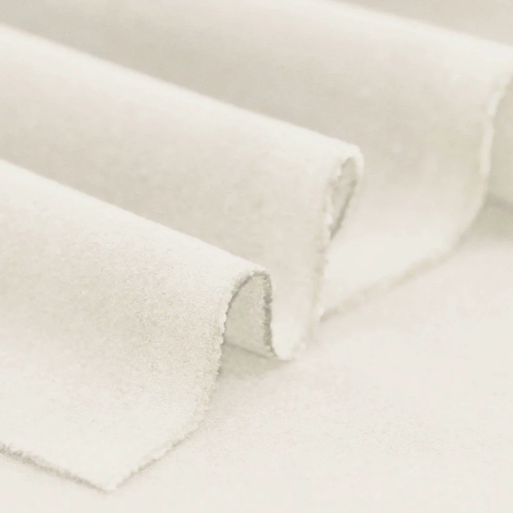 Tessuto Cappotto Stretch (Flanella Spazzolata) Ecru Tessuto Cappotto Stretch (Flanella Spazzolata) Ecru