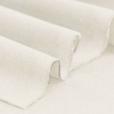 Stretch Coat Fabric (Flannel Brush) Ecru