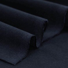 Stretch Coat Fabric (Flannel Brush) Navy