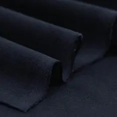 Tessuto Cappotto Stretch (Flanella Spazzolata) Marina