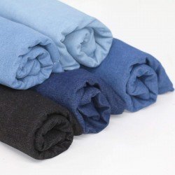Denim Fabric Stretch 10-OZ Dark Blue