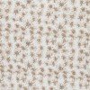 Double Gauze Fabric Digital Print - Beige Water Lily