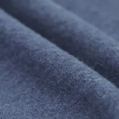 Fulled Loden Wool Fabric Dark Jeans