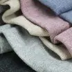 Uld Walkloden Stof Taupe - (Kogt Uld Stof)