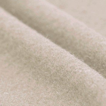Fulled Loden Wool Fabric Natural