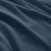 Tissu Gaze De Coton Épais (Triple Layer) Jeans Foncé
