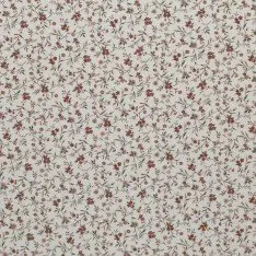 Jersey Cotton Fabric Digital Print - Beige Romantic Flower