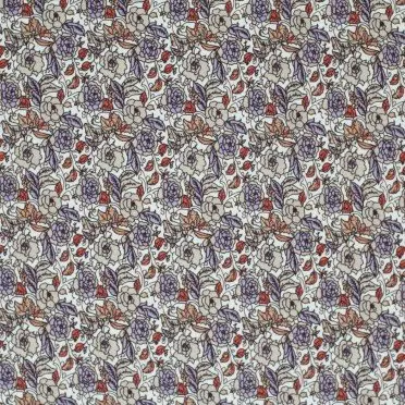 Jersey Di Cotone Stampa Digitale - Cavolfiore Lilla | Rijs Textiles Jersey Di Cotone Stampa Digitale - Cavolfiore Lilla - (Jersey Di Cotone Digitale Stampata)