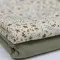 Jersey Cotton Fabric Digital Print - Flower Collage Beige | Rijs Textiles Jersey Cotton Fabric Digital Print - Flower Collage Beige - (Jersey Cotton Fabric Digital Print)
