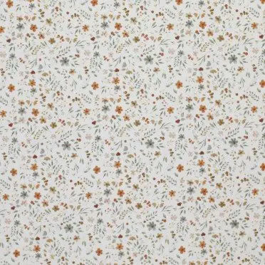 Jersey Cotton Fabric Digital Print - Flower Collage Beige | Rijs Textiles Jersey Cotton Fabric Digital Print - Flower Collage Beige - (Jersey Cotton Fabric Digital Print)