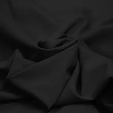 Lycra Stof (Mat) Zwart - (Lycra Stoffen Mat)