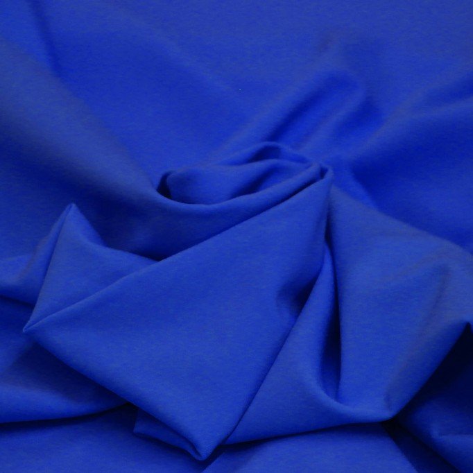 Lycra Stof (Mat) Koningsblauw - (Lycra Stoffen Mat)