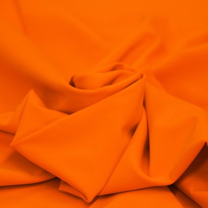 Lycra Stoff (Matt) Orange - (Lycra Stoff Matt)